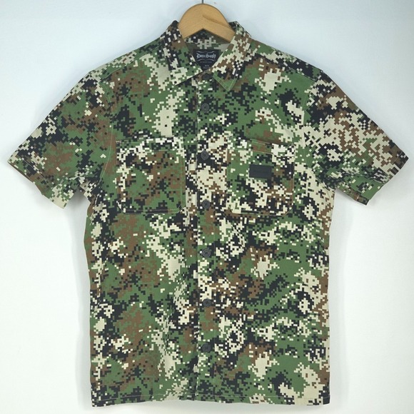 Snoop Dogg Other - Snoop Dogg Supply Digital Camouflage Button Up Shirt Men Medium Urban Streetwear